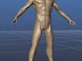 Mudbox sketching human body - time lapsed