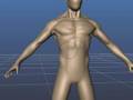 Mudbox sketching human body - time lapsed