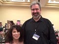 I ran into my friend Mike at the dealers' room at the sci-fi convention. He's 6' 6