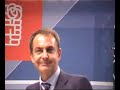 Zapatero en Argentina. Nacionalidad para todos los nietos