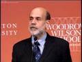Ben Bernanke at Princeton