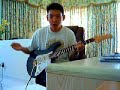 Steven Wang solos to some chord progressions
