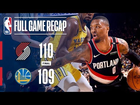 Video: Full Game Recap: Trail Blazers VS Warriors | Portland Wins OT Thriller!