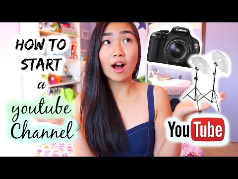 How to Start a YouTube Channel! (Using Music, Getting Views, Cameras ...
