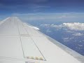 Cubana Liyushin IL-62M in flight - cabin & window view