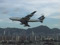 Ansett B747 from checkerboard Hong Kong Kai Tak Ansett B747 from checkerboard Hong Kong Kai Tak