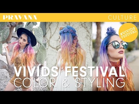 Sahara Sunset: Festival Hair