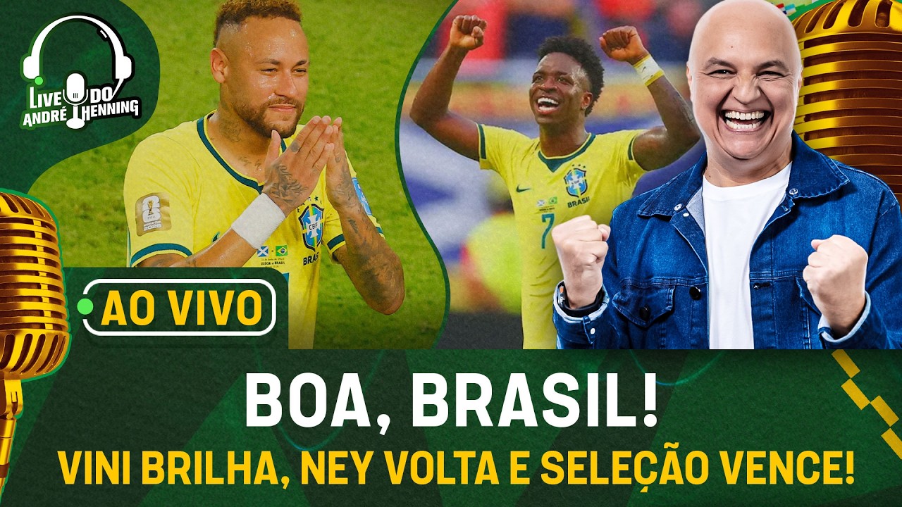 Ao Vivo: Brasil Bate A Escócia, Neymar Está De Volta E Vini Jr. Brilha Novamente