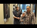 Drummer Will Hunt Stops by Affliction to Pick up Custom Wrapped Drums
