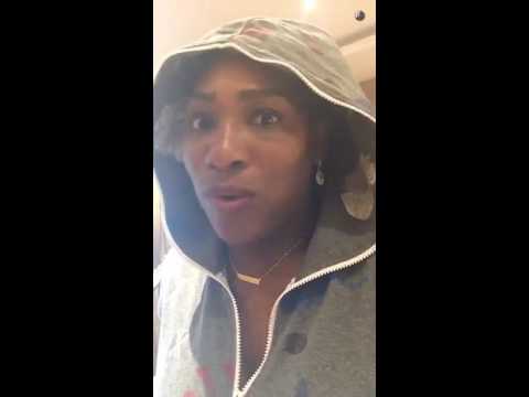 Here's Serena Williams Eating Gourmet Dog Food & Regretting It