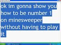 hacking minesweeper