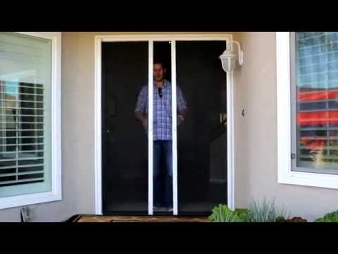 how to install t bar screen door