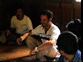 Giorgio Trombatore in Laos with ethnic  Mong tribes