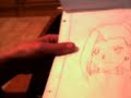 Me drawing Ino (from Naruto)