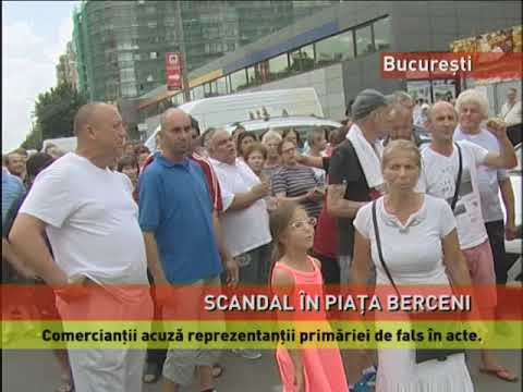 Scandal în piaţa Berceni