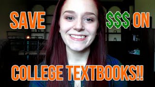 Save HUNDREDS On College Textbooks!