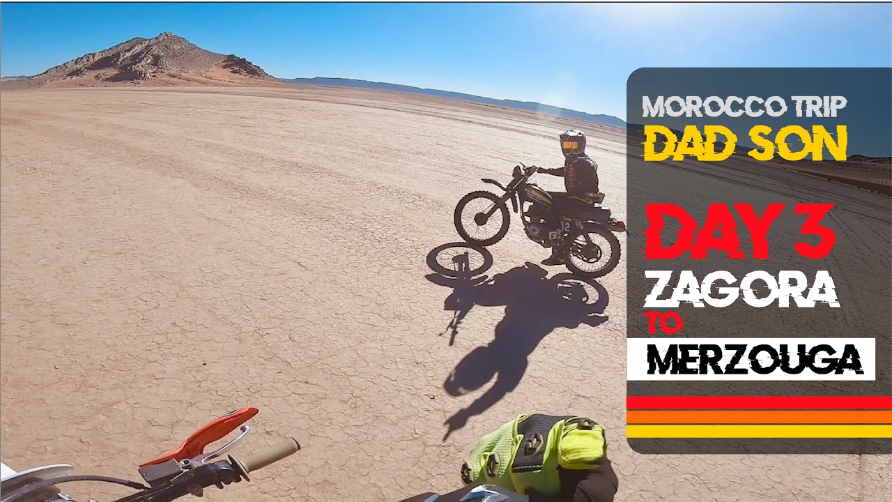 EP 3/5 - Road Trip moto Maroc - Zagora/Merzougha