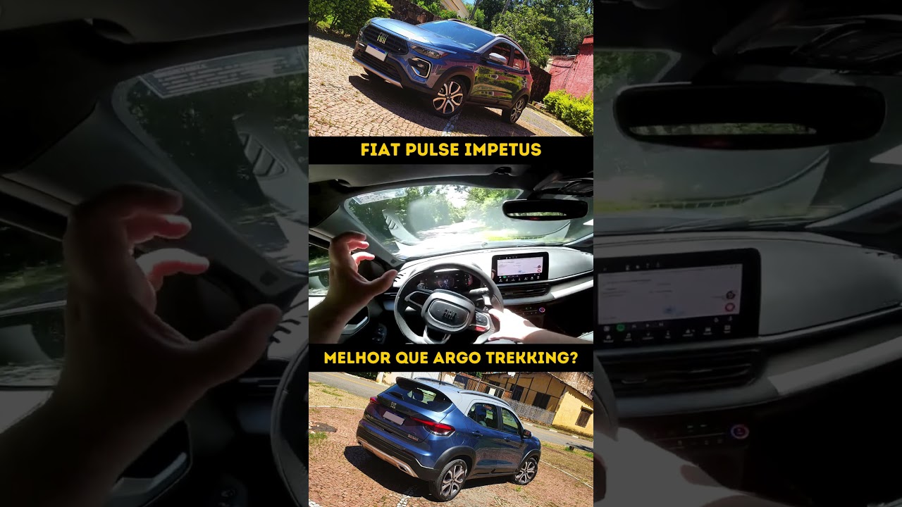 Fiat Pulse Impetus é melhor que o Argo Trekking na rodovia? #fiatpulse