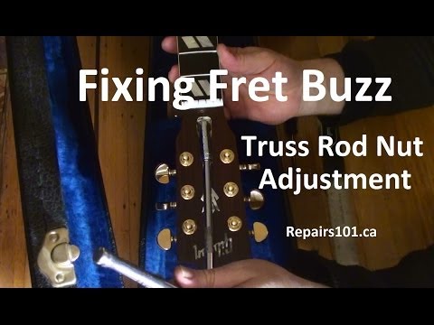 how to fix fret buzz