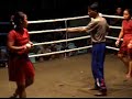 myanmar has a tradition of kickboxing that's said to date back to the bagan era(ad1044-1287), 
although the oldest written references are foun myanmar has a tradition of kickboxing that's said to date back to the bagan era, 
although the oldest written references are found in chronicles of warfare between 
myanmar and thailand during the 15th and 16th centuries. myanmar kickboxing 
(myanma let-hwei) is very similar in style to siamese kickboxing or muay thai. 

the martial art's status has raised perceptibly and nowadays occasional championship 
matches are also occasionally held at aung san stadium and thuwanna indoor stadium in yangon.
rules & regulations
anything goes in the ring. all surfaces of the body are considered fair targets 
and any part of the body except the head may be used to strike an opponent. 
common blows include high kicks to the neck, elbow thrusts to the face and head, 
knee hooks to the ribs and low crescent kicks to the calf. a contestant may even grasp 
an opponent's head between his hands and pull it down to meet an upward knee thrust. 
punching is considered the weakest of all blows and kicking merely a way 
to 'soften up' one's opponent; knee and elbow strikes are decisive in most matches.

the structure and limitations of each match varies with its context 
and with the calibre of the participants. unlike thai boxing, which has borrowed 
a great deal from the queensbury rules in international or western boxing, 
myanmar boxing represents a more traditional form once shared by the two countries. 
rules tend to follow situational norms; fighters, managers 
and judges get together before each match and work out time limits and scoring criteria.

in the simplest rural matches, fought in a dirt circle, there's no time limit 
and a fighter loses once he has wiped blood from his face or body three times. 
in more organised amateur matches, boxers fight in square rings 
(5.8 by 5.5 metres), for three to five rounds of three minutes each, 
usually with two minutes rest between. professional matches in larger towns 
and cities begin with five rounds but may increase round by round to 12 rounds 
when the scoring is tight - even longer if no clear winner emerges earlier in

the match when such extensions occur, boxers can request a five-minute rest period 
for every seven rounds fought. at both amateur and pro matches, two referees 
officiate in the ring, where there's only one. at ringside are three judges 
who score the match by pooling their impressions of stamina, skill and bravery.

fighters bandage their hands but do not wear gloves; they fight barefoot 
except for nylon anklets worn to absorb perspiration. simple, 
dark-coloured shorts rather than baggy boxing trunks are usually worn; 
if the shorts worn by the contestants appear too similar in colour, 
the fighters may sew coloured bandanas over the front to make it easier 
for spectators to differentiate the opponents. 
in championship matches myanmar fighters wear big, gaudy trunks.

before the match begins each boxer performs a dance-like ritual 
in the ring to pay homage to buddha and to khun cho and khun tha, 
the nats whose domain includes myanmar kickboxing. 
the winner repeats the ritual at the end of the match. 
a small musical ensemble consisting of drums, hne, cymbals 
and bamboo clappers performs during the rituals and throughout the match; 
the volume and tempo of the music rise and fall along with events in the ring.

there are no weight divisions in myanmar boxing. instead boxers are ranked 
by skill into first, second, and third class. the best boxers are said 
to hail from the ayeyarwady division, mandalay division, kayin state 
and mon state. at present myanmar's most celebrated boxer is the national champion 
shwe du won from hpa-an, kayin state. 

myanmar's most famous myanma let-hwei teacher is saya pan thu, 
founder of the institute of myanmar traditional advanced boxing 
and one of three trainers at yangon university. he comes from a teaching lineage 
that emphasises myanmar's most traditional style of kickboxing, 
but also incorporates a few grappling and wrestling techniques 
from the judo-like myanmar art of bando. 
due largely to pan thu's steady promotion of myanmar martial arts, 
the country is on the verge of establishing the myanma traditional boxing federation, 
an organisation that will regulate boxing rules, 
introduce new safety measures to the ring and develop overall professionalism.