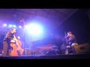 lluis coloma i mitch woods en un moment de la seva actuaci� al festival de blues de barcelona el 15 de setembre del 2007