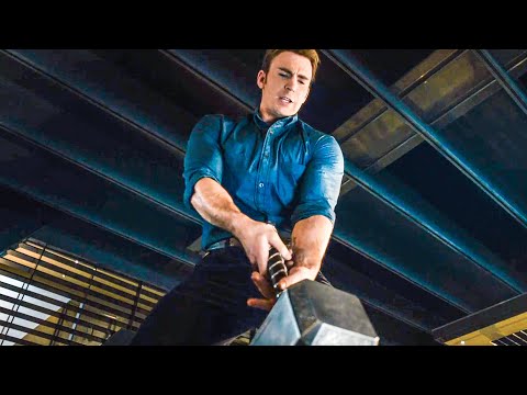 Lifting Thor's Hammer Scene - AVENGERS 2: AGE OF ULTRON (2015) Movie Clip