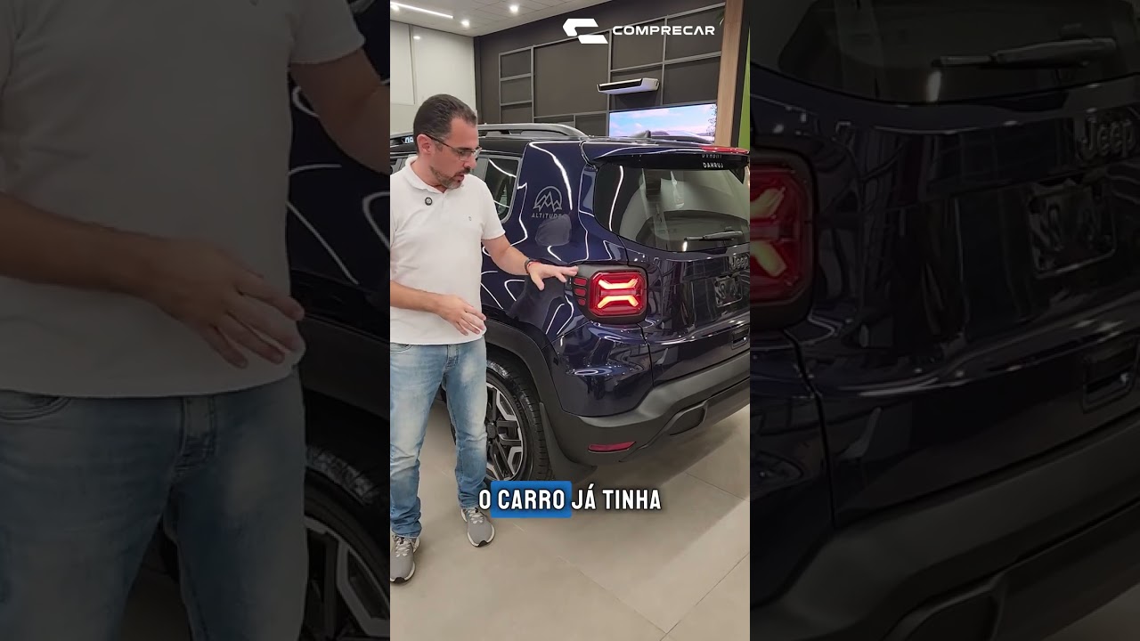 Jeep Renegade Altitude - Diferenças entre 2026 e 2027