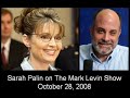Sarah Palin on The Mark Levin Show Sarah Palin on The Mark Levin Show