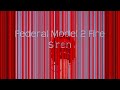 Federal Model 2 Fire Siren