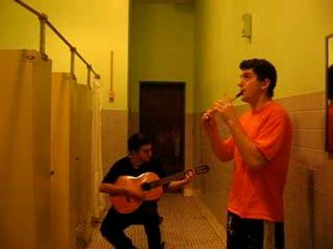 tin whistle and guitar--Road to Lisdoonvarna/Swallowtail jig