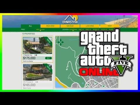 GTA 5 NEW Homes & Dynasty 8 Properties! GTA 5 Independence DLC! (GTA V)