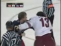 Daniel Carcillo vs. Derek Dorsett - Nov 26th PHX @ CBJ