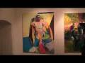 Herald video: Artist Meirion Ginsberg in Caernarfon show