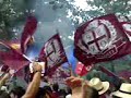 Paganese - Reggiana dal maxischermo in piazza a Reggio