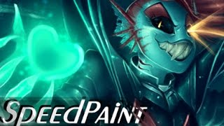 Undyne SPEEDPAINT - The True Hero (Undertale)