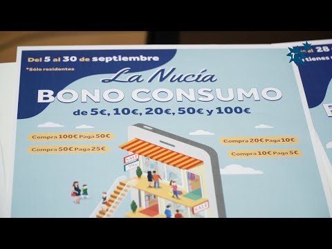 Vuelve la campaña “Bono Consumo La Nucía” en septiembre