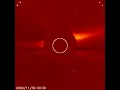 Something has exploded on the farside of the Sun