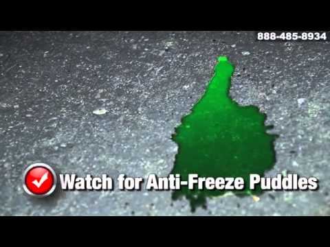 how to fix a glycol leak