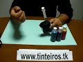 Reciclar reutilizar recarregar encher tinteiro HP 17 25 78