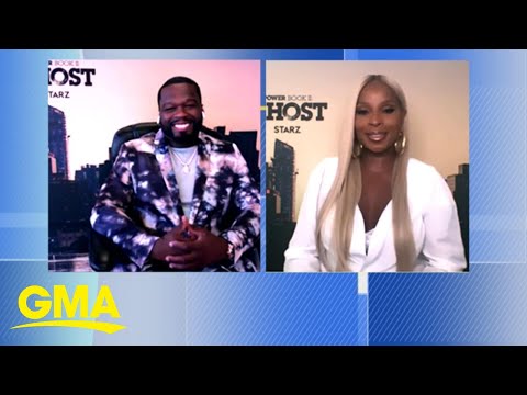 Mary J. Blige and 50 Cent talk about working together on 'Power Book II: Ghost' l GMA