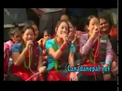 nepali new look geet - 1, Deurali ko bhatti pasal(Ramji khad and Muna thapa) 2,Tite kareli le (Raju gurung and Muna thapa) 3,Dharti golo cha (Khuman adhikari and Bishnu Maji) 4,Der...