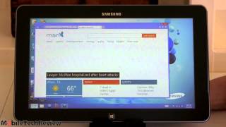 Samsung ATIV Smart PC 500T Windows 8 Tablet Review