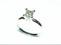 1.50 Ct Princess Cut 14K Diamond Engagement Ring