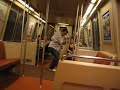 Drunk pole dancer on DC metro