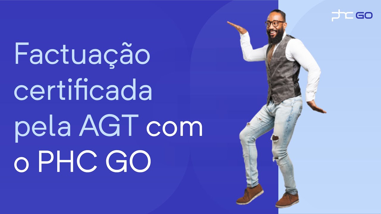 Factuação certificada pela AGT com o PHC GO