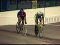 Some great trackstands and cat and mouse racing (not literally) from the 2005 West Indie vs the World Cycling Series