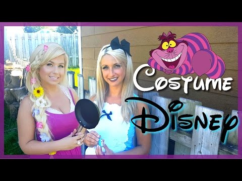 DIY | Costume de Disney | RAIPONCE & ALICE au pays des merveilles | Déguisement abordable