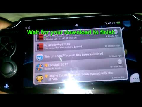how to watch anime on ps vita