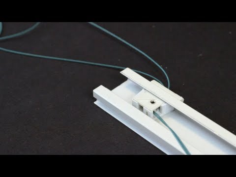 How to Restring a Top Down-Bottom Up Cellular Honeycomb Shade (Graber-Bali)