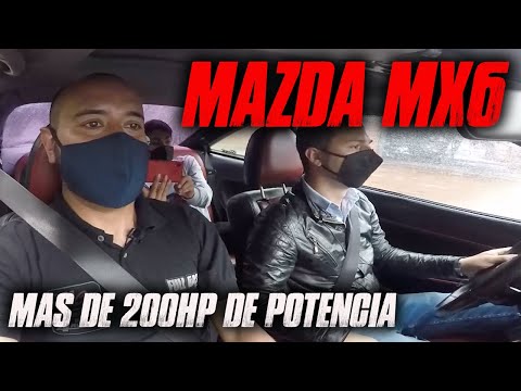MAZDA MX6 MAS DE 200HP DE POTENCIA